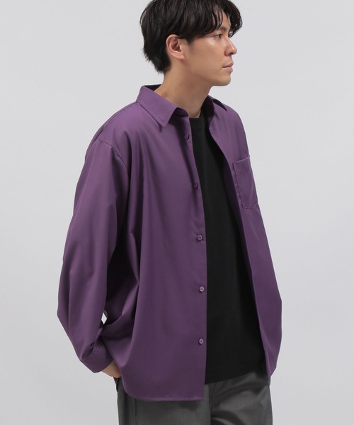 LAKOLE(ラコレ)の「スムースTRレギュラーシャツ / 349176(シャツ/ブラウス・メンズ・アイボリー/ブラック/グリーン/ブルー/パープル/ライトブルー/ライトグリーン/テラコッタ/ナチュラル・MEDIUM/LARGE)」の18枚目の写真