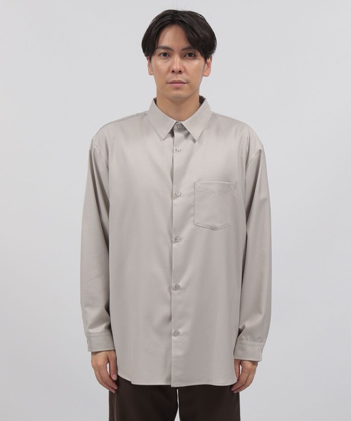 LAKOLE(ラコレ)の「スムースTRレギュラーシャツ / 349176(シャツ/ブラウス・メンズ・アイボリー/ブラック/グリーン/ブルー/パープル/ライトブルー/ライトグリーン/テラコッタ/ナチュラル・MEDIUM/LARGE)」の19枚目の写真