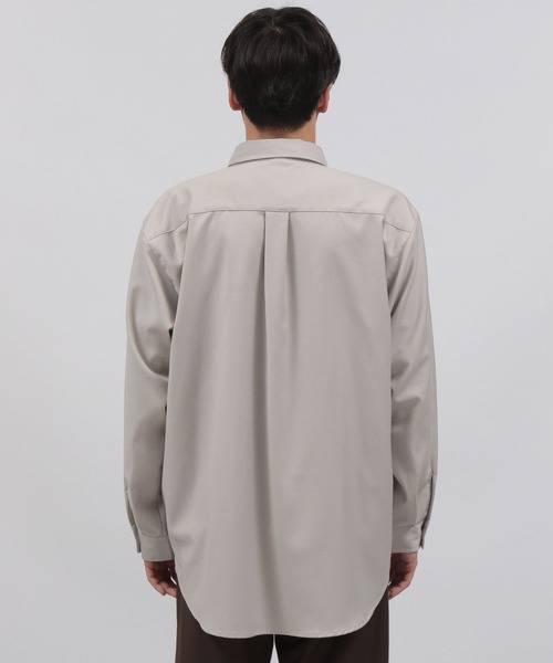 LAKOLE(ラコレ)の「スムースTRレギュラーシャツ / 349176(シャツ/ブラウス・メンズ・アイボリー/ブラック/グリーン/ブルー/パープル/ライトブルー/ライトグリーン/テラコッタ/ナチュラル・MEDIUM/LARGE)」の21枚目の写真