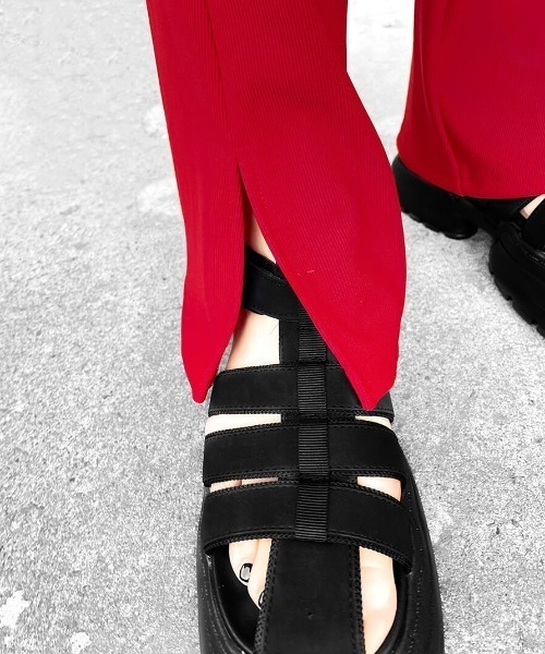 LVEU.（ラブユ.）の「Dad Gurkha Sandals / ダッドグルカサンダル(Ai select)（サンダル・レディース・ブラック・24.5cm/24.0cm/23.5cm/23.0cm/25.0cm）」の5枚目の写真