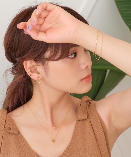 Phoebe（フィービィー）の「クラッカードレーブバングル（バングル/リストバンド・レディース・イエローゴールド/ピンクゴールド・FREE）」の3枚目の写真