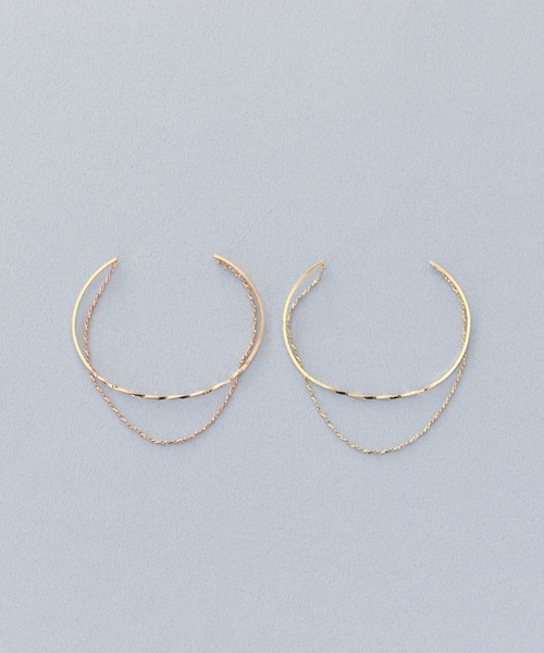 Phoebe（フィービィー）の「クラッカードレーブバングル（バングル/リストバンド・レディース・イエローゴールド/ピンクゴールド・FREE）」の7枚目の写真