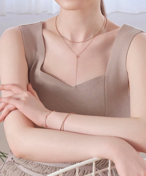 Phoebe（フィービィー）の「クラッカードレーブバングル（バングル/リストバンド・レディース・イエローゴールド/ピンクゴールド・FREE）」の8枚目の写真