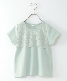 ikka | 【キッズ】フロントレースフラシT(100~160cm)(Tシャツ/カットソー)