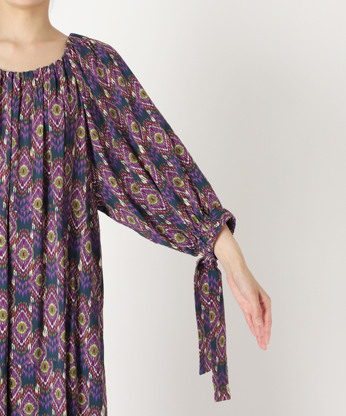 セール】IENA LA BOUCLE Deveaux イカットワンピース