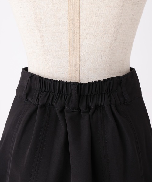 one after another NICE CLAUP（ワンアフターアナザーナイスクラップ）の「ベルト付きプリーツミニスカート（スカート・レディース・ブラック/ブラウン/ベージュ/ケミカルウォッシュ・FREE）」の7枚目の写真