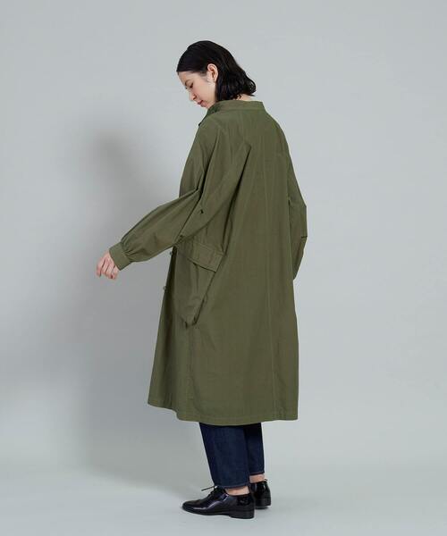 ADIEU TRISTESSE  グレンチェック  トレンチコート CONGES PAYES ADIEU TRISTESSE】ロングトレンチコート ADIEU TRISTESSE