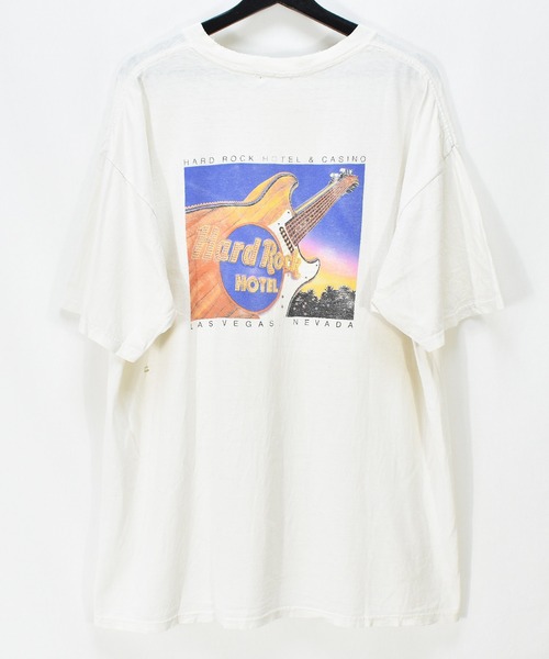 関税込 VETEMENTS Maison Hotel Casino プリント Tシャツ VINTAGE(ヴィンテージ)の「【ヴィンテージ古着】Hard Rock