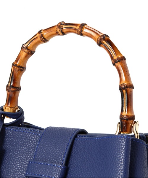 N.（N. Natural Beauty Basic）（エヌエヌナチュラルビューティーベーシック）の「バンブータッセルショルダーバッグ（ショルダーバッグ・レディース・ブラック/グレイッシュベージュ/ブルー・ﾌﾘ-）」の12枚目の写真