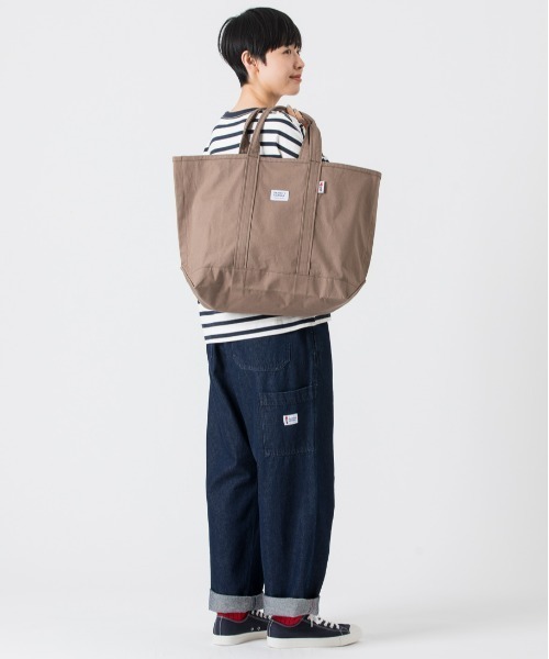 PARROTT CANVAS(パロットキャンバス)の「PARROTT CANVAS/パロットキャンバス ポケットボーダーロングスリーブTシャツ(Tシャツ/カットソー・レディース・ホワイト×ネイビー/その他・S/M/L)」の8枚目の写真