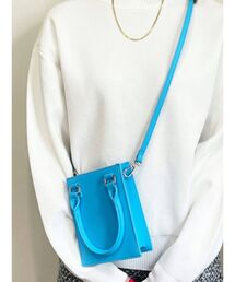 EMODA | ジャガードロゴバッグ(ハンドバッグ)