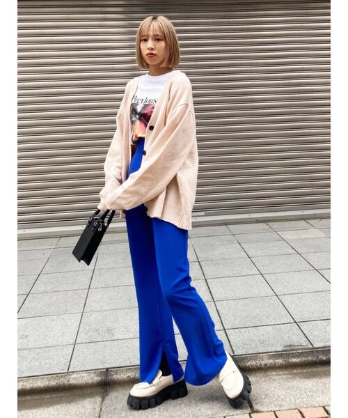 EMODA（エモダ）の「ジャガードロゴバッグ（ハンドバッグ・レディース・ブラック/その他/ブルー・FREE）」の19枚目の写真