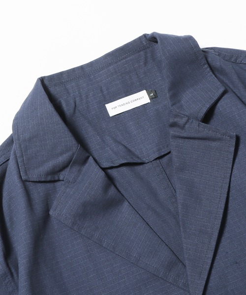 POP TRADING COMPANY（ポップトレーディングカンパニー）の「POP TRADING COMPANY/ポップトレーディングカンパニー hewitt suit jacket テーラードジャケット（テーラードジャケット・メンズ・ネイビー・M/XL/L）」の13枚目の写真