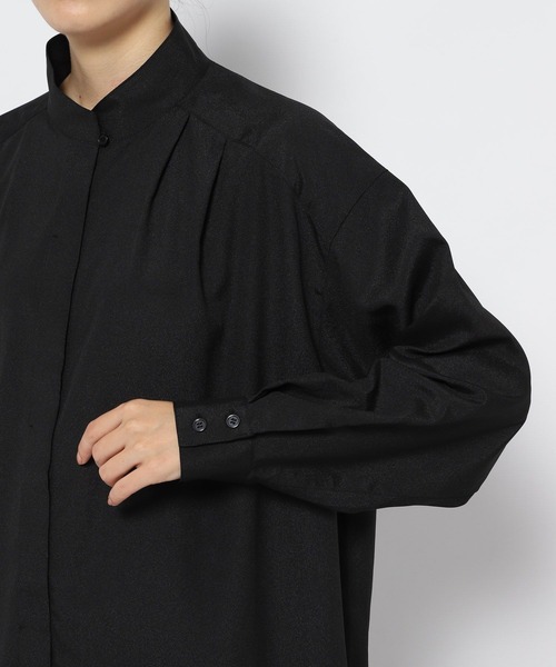 PAGEBOY（ページボーイ）の「ハイネックチュニックブラウス（シャツ/ブラウス・レディース・ターコイズブルー/ブラック/オフホワイト・FREE）」の13枚目の写真