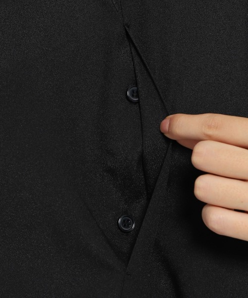 PAGEBOY（ページボーイ）の「ハイネックチュニックブラウス（シャツ/ブラウス・レディース・ターコイズブルー/ブラック/オフホワイト・FREE）」の16枚目の写真