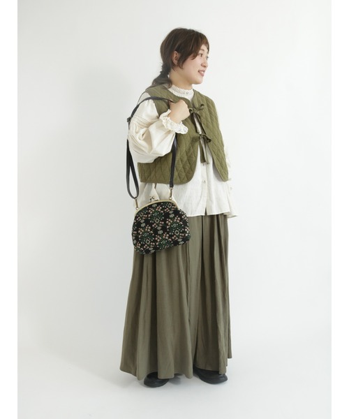 Samansa Mos2（サマンサ モスモス）の「ドビーレースブラウス（シャツ