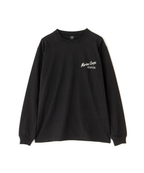 AVIREX（アヴィレックス）の「PURPLE FOXES LONG SLEEVE T-SHIRT / パープル フォックス 長袖 Tシャツ / AVIREX /アヴィレックス（Tシャツ/カットソー・メンズ・オレンジ/ホワイト/ブラック・2XL/L/M/XL）」の12枚目の写真
