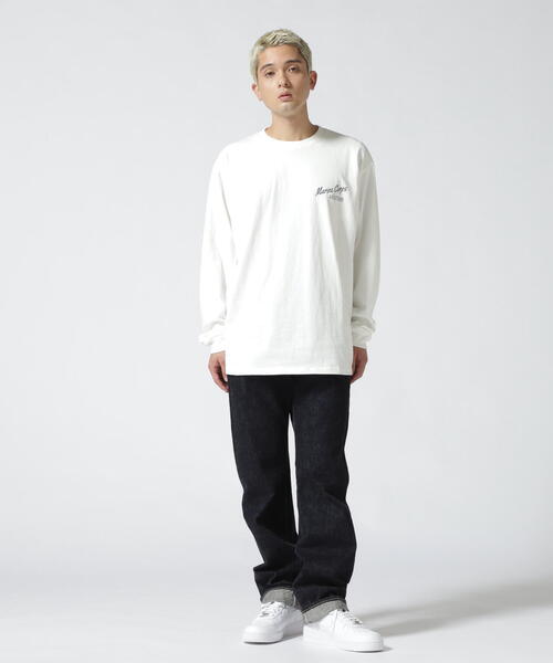 AVIREX（アヴィレックス）の「PURPLE FOXES LONG SLEEVE T-SHIRT / パープル フォックス 長袖 Tシャツ / AVIREX /アヴィレックス（Tシャツ/カットソー・メンズ・オレンジ/ホワイト/ブラック・2XL/L/M/XL）」の16枚目の写真