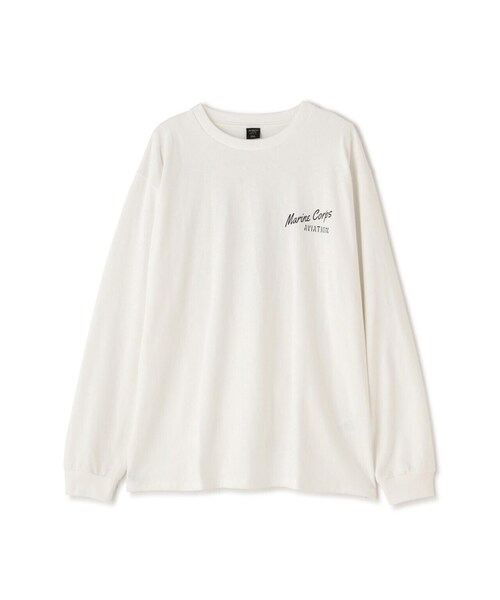 AVIREX（アヴィレックス）の「PURPLE FOXES LONG SLEEVE T-SHIRT / パープル フォックス 長袖 Tシャツ / AVIREX /アヴィレックス（Tシャツ/カットソー・メンズ・オレンジ/ホワイト/ブラック・2XL/L/M/XL）」の17枚目の写真