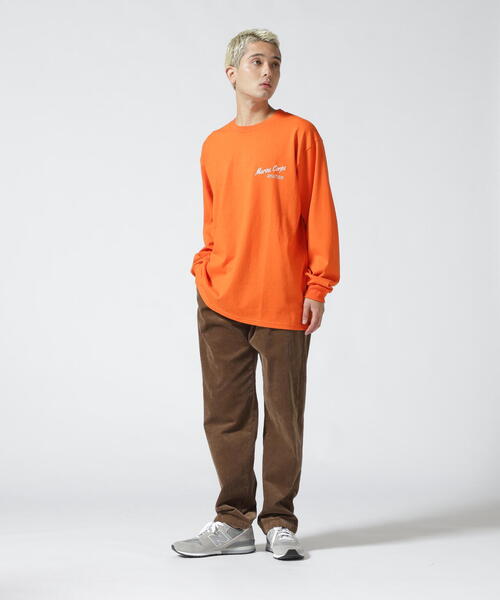 AVIREX（アヴィレックス）の「PURPLE FOXES LONG SLEEVE T-SHIRT / パープル フォックス 長袖 Tシャツ / AVIREX /アヴィレックス（Tシャツ/カットソー・メンズ・オレンジ/ホワイト/ブラック・2XL/L/M/XL）」の21枚目の写真