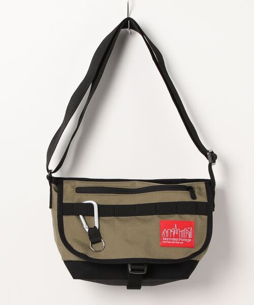 Manhattan Portage(マンハッタンポーテージ)の「Casual Messenger Bag JR Utility 2022(メッセンジャーバッグ・メンズ・ブラック/カーキ・SMALL)」の11枚目の写真
