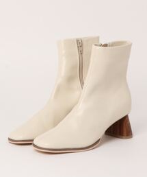 minia | 台形ヒールショートブーツ(ブーツ)