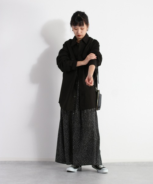 cepo(セポ)の「ミリタリーオーバーシャツ(シャツ/ブラウス・レディース・ブラック/オリーブ・M)」の19枚目の写真