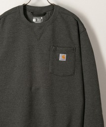 Carhartt | 【Carhartt/カーハート】ルーズフィットピスネームポケット付スウェット/プルオーバー/ビッグシルエット/裏起毛(スウェット)
