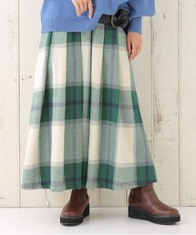 osharewalker | 『ビッグチェック柄タックスカート』(スカート)