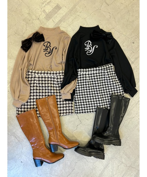 PHILLY（フィリー）の「イニシャル刺繍スウェット（スウェット・レディース・ブラック/ベージュ/ホワイト・FREE）」の11枚目の写真