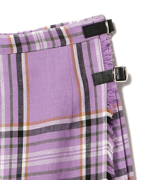 O'NEIL of DUBLIN(オニールオブダブリン)の「O’NEIL OF DUBLIN / GULLABA HILL キルトスカート(スカート・レディース・ラベンダー・6/8)」の8枚目の写真