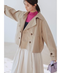 N.(N. Natural Beauty Basic) | ◆ショートトレンチコート(トレンチコート)