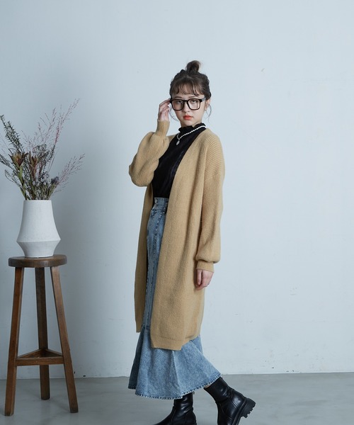 paravion（パラビオン）の「切り替えデニムマーメイドスカート（デニムスカート・レディース・ブルー・FREE）」の8枚目の写真