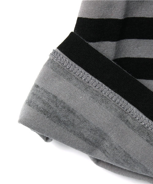 green label relaxing（グリーンレーベルリラクシング）の「green label relaxing別注ARCH&LINEオーガニックコットンボーダーTシャツtvl203◆（Tシャツ/カットソー・キッズ・ブラック/コバルトブルー・95cm/115cm/105cm/135cm/125cm）」の3枚目の写真