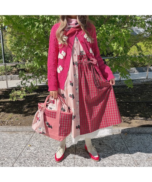 PINK HOUSE（ピンクハウス）の「スコッチテリアモチーフカーディガン