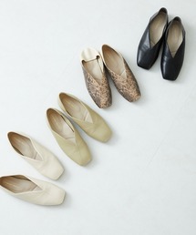 ORiental TRaffic | 跳べるパンプス スクエアトゥバブーシュ R-3211(パンプス)