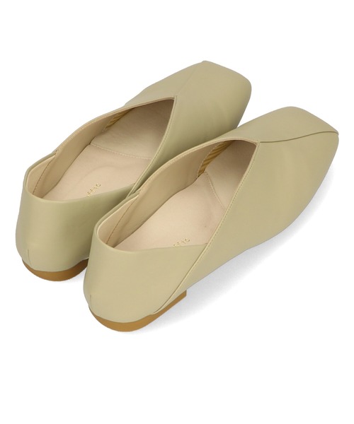 ORiental TRaffic(オリエンタルトラフィック)の「跳べるパンプス スクエアトゥバブーシュ R-3211(パンプス・レディース・ブラック/ブラック系その他/グリーン/ベージュ・33/34/35/36/37/38/39/40/41/42/43)」の18枚目の写真