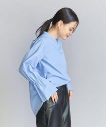 BEAUTY&YOUTH UNITED ARROWS | タイプライター ギャザースリーブ シャツ -ウォッシャブル-(シャツ/ブラウス)