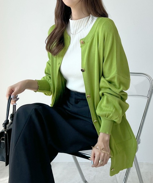 新色登場！モチっとした気持ちの良い心地。モチモチBIGニット