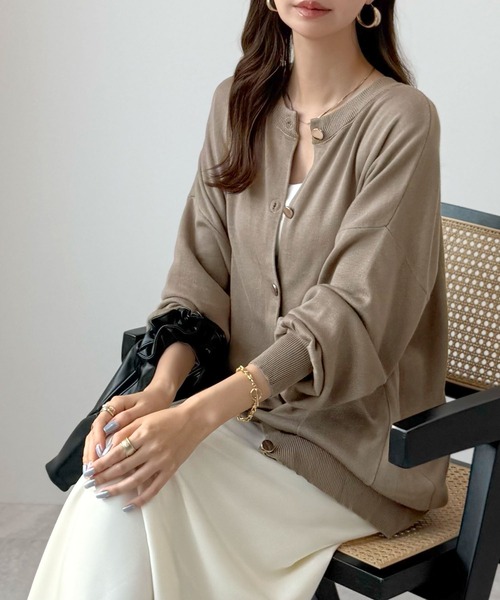 新色登場！モチっとした気持ちの良い心地。モチモチBIGニット