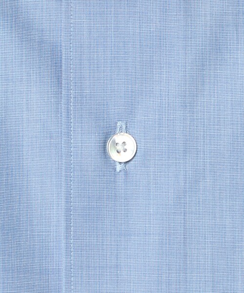 LOEFF(ロエフ)の「<LOEFF>コットン ブロード バンドカラーシャツ(シャツ/ブラウス・レディース・ホワイト/コバルトブルー/ロイヤルブルー/ライトブルー/ライム・0/1)」の7枚目の写真