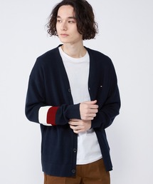 TOMMY HILFIGER | ストライプスリーブカーディガン(カーディガン/ボレロ)