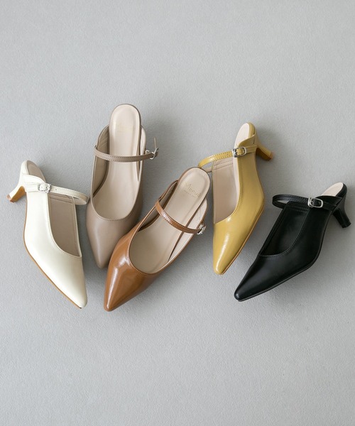 UNUTZER ユヌツァー　ミュール　パンプス サイズ　37 約23.5cm UNUTZER ユヌツァー ミュール パンプス サイズ 37 約23.5cm