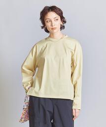BEAUTY&YOUTH UNITED ARROWS | コットン カーブロングスリーブ Tシャツ(Tシャツ/カットソー)