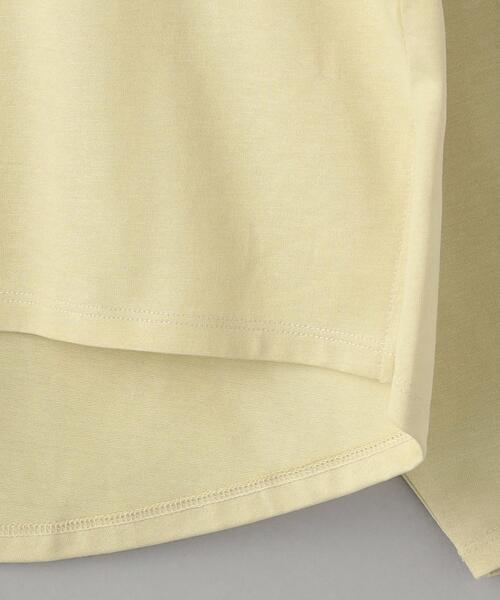 BEAUTY&YOUTH UNITED ARROWS（ビューティーアンドユースユナイテッドアローズ）の「コットン カーブロングスリーブ Tシャツ（Tシャツ/カットソー・レディース・クリーム/ホワイト/ブラック・FREE）」の18枚目の写真