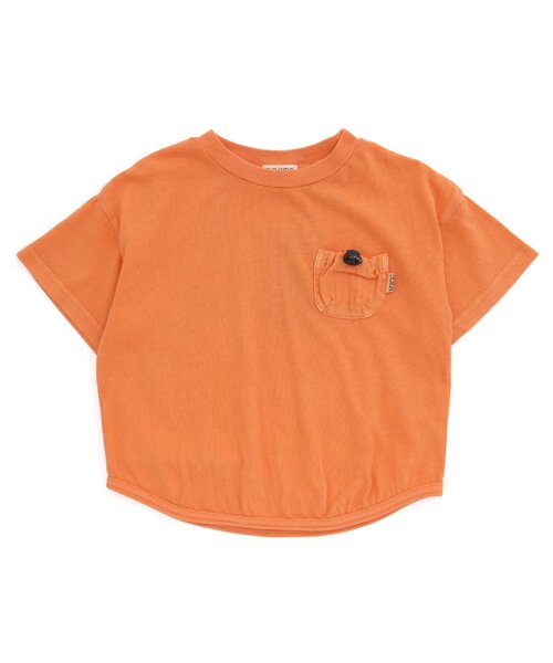 F.O.KIDS(エフオーキッズ)の「無地ポケットTee(Tシャツ/カットソー・キッズ・ブルー/グレー/チャコール/オレンジ/ベージュ/グリーン・80/90/95/100/110/120/130/140/150)」の6枚目の写真
