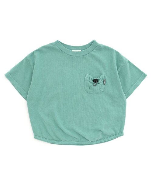 F.O.KIDS(エフオーキッズ)の「無地ポケットTee(Tシャツ/カットソー・キッズ・ブルー/グレー/チャコール/オレンジ/ベージュ/グリーン・80/90/95/100/110/120/130/140/150)」の5枚目の写真