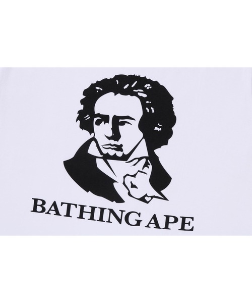 A BATHING APE（アベイシングエイプ）の「BATHING APE TEE（Tシャツ/カットソー・メンズ・アイボリー/サックスブルー/ブラック/グレー/ホワイト・X-LARGE/LARGE/XX-LARGE/SMALL/MEDIUM）」の12枚目の写真