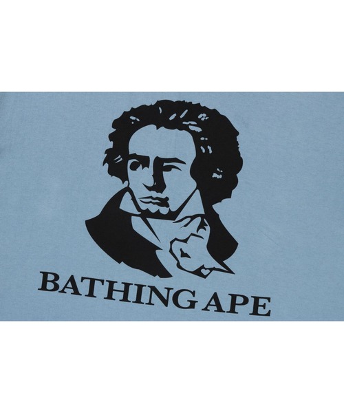 A BATHING APE（アベイシングエイプ）の「BATHING APE TEE（Tシャツ/カットソー・メンズ・アイボリー/サックスブルー/ブラック/グレー/ホワイト・X-LARGE/LARGE/XX-LARGE/SMALL/MEDIUM）」の11枚目の写真