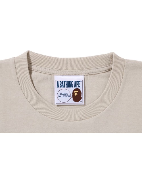 A BATHING APE（アベイシングエイプ）の「BATHING APE TEE（Tシャツ/カットソー・メンズ・アイボリー/サックスブルー/ブラック/グレー/ホワイト・X-LARGE/LARGE/XX-LARGE/SMALL/MEDIUM）」の7枚目の写真